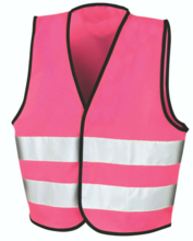 Load image into Gallery viewer, Child's Hi-Vis Waistcoats in Pink
