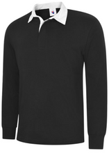 Load image into Gallery viewer, Classic Rugby Shirts - Black (Leisurewear)