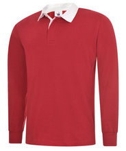 Load image into Gallery viewer, Classic Rugby Shirts - Red (Leisurewear)