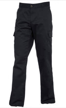 Load image into Gallery viewer, Ladies Cargo Trousers Black
