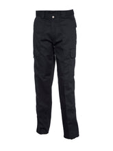 Load image into Gallery viewer, Cargo Work Trousers Black
