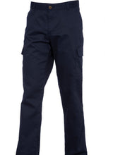 Load image into Gallery viewer, Ladies Cargo Trousers Navy
