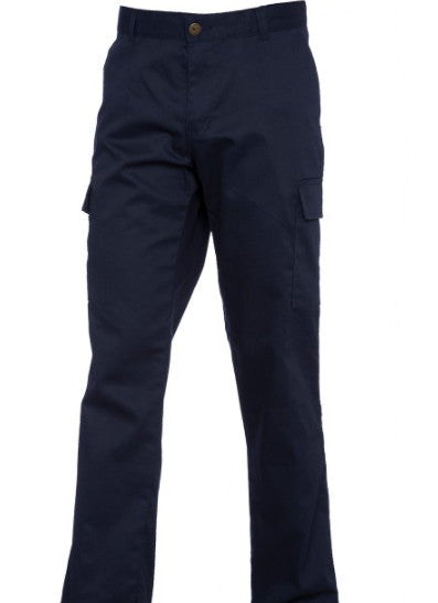 Ladies Cargo Trousers Navy