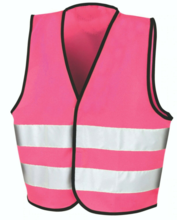 Load image into Gallery viewer, Child&#39;s Hi-Vis Waistcoats in Pink
