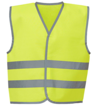 Load image into Gallery viewer, Child&#39;s Hi-Vis Waistcoats in Yellow
