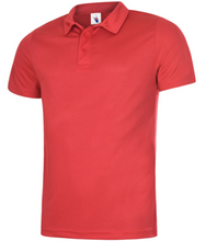 Load image into Gallery viewer, Mens Ultra Cool Poloshirt - Red  (Leisurewear)
