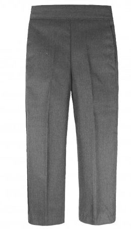 Grey Pull Up Trousers (Boys)