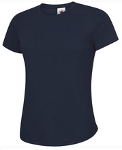 Load image into Gallery viewer, Ladies Ultra Cool T Shirt - Navy (Leisurewear)
