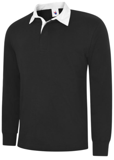 Classic Rugby Shirts - Black (Leisurewear)