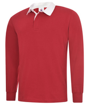 Load image into Gallery viewer, Classic Rugby Shirts - Red (Leisurewear)
