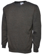 Load image into Gallery viewer, Classic Sweatshirts (Workwear) - Charcoal Grey
