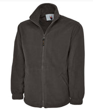 Load image into Gallery viewer, Premium Full Zip Micro Fleece Jacket - Charcoal Grey
